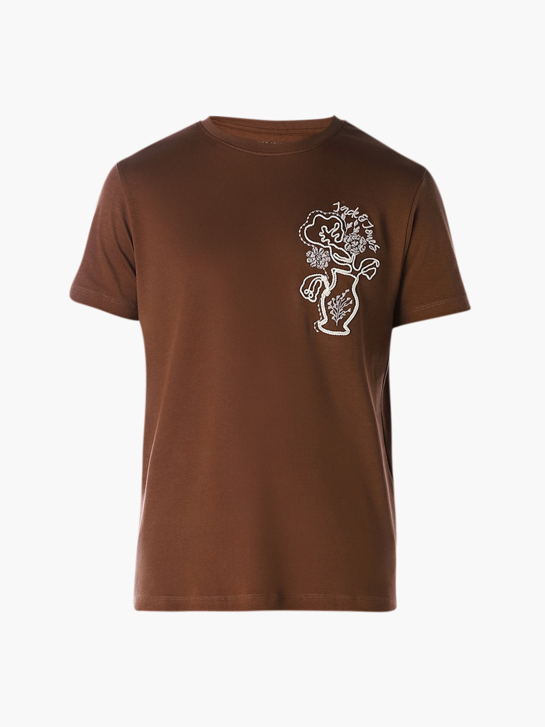 Embroidered Back Graphic T-shirt