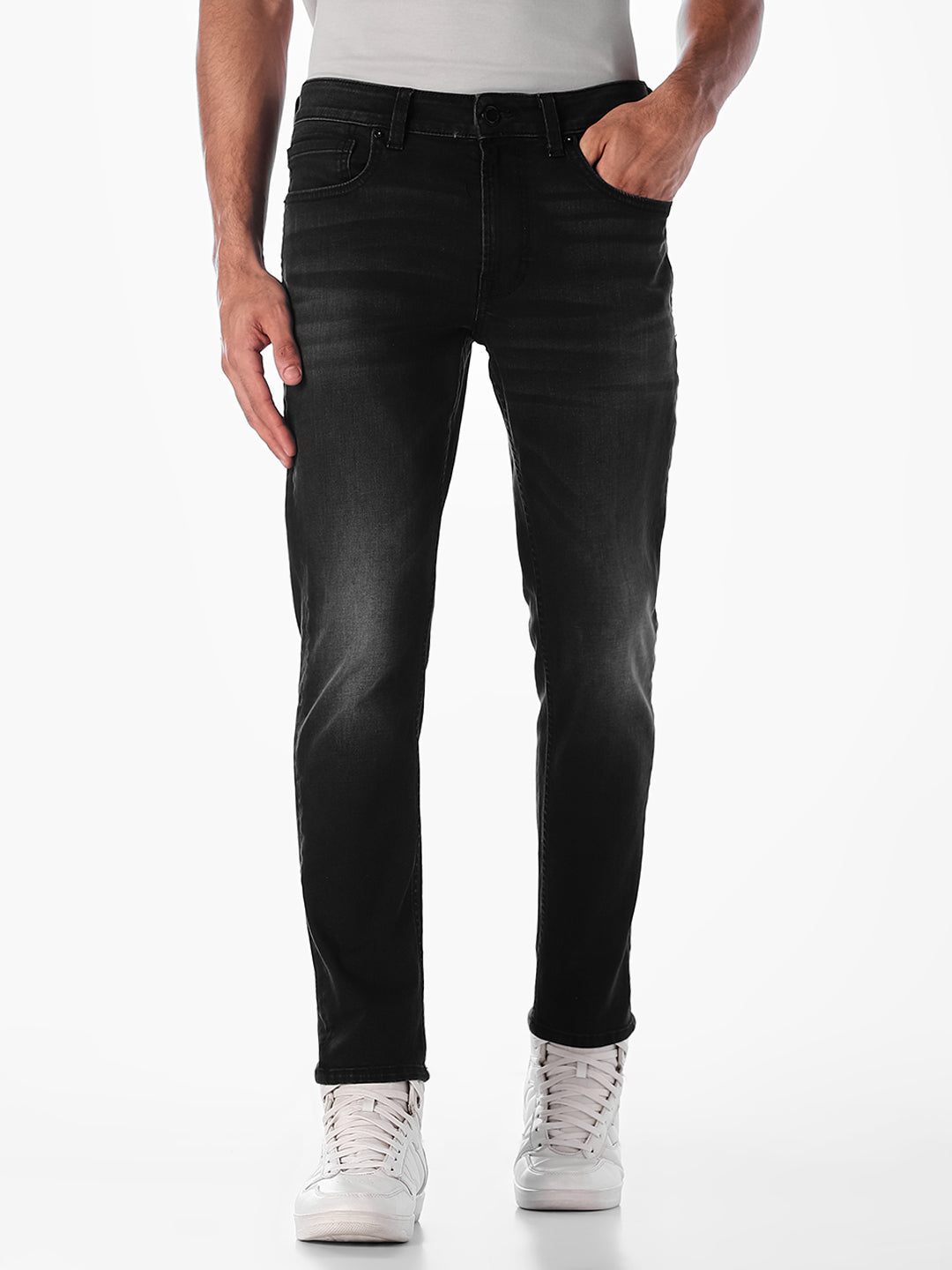 5 Pocket Brak Cropped Jeans