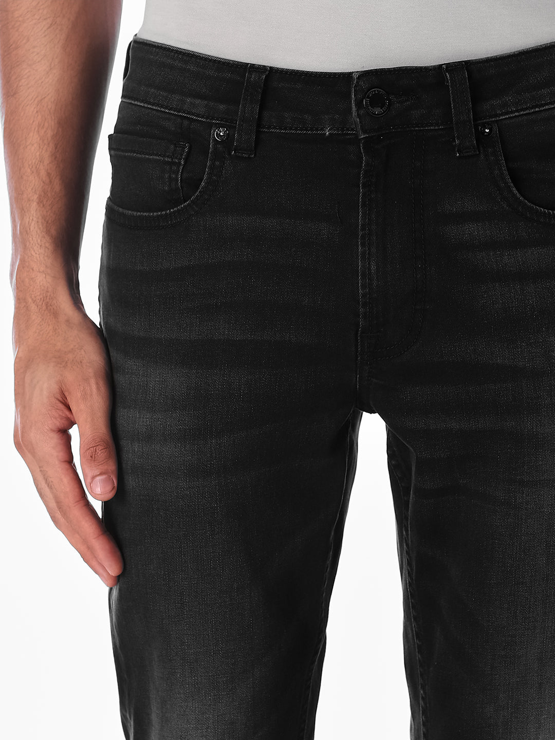 5 Pocket Brak Cropped Jeans
