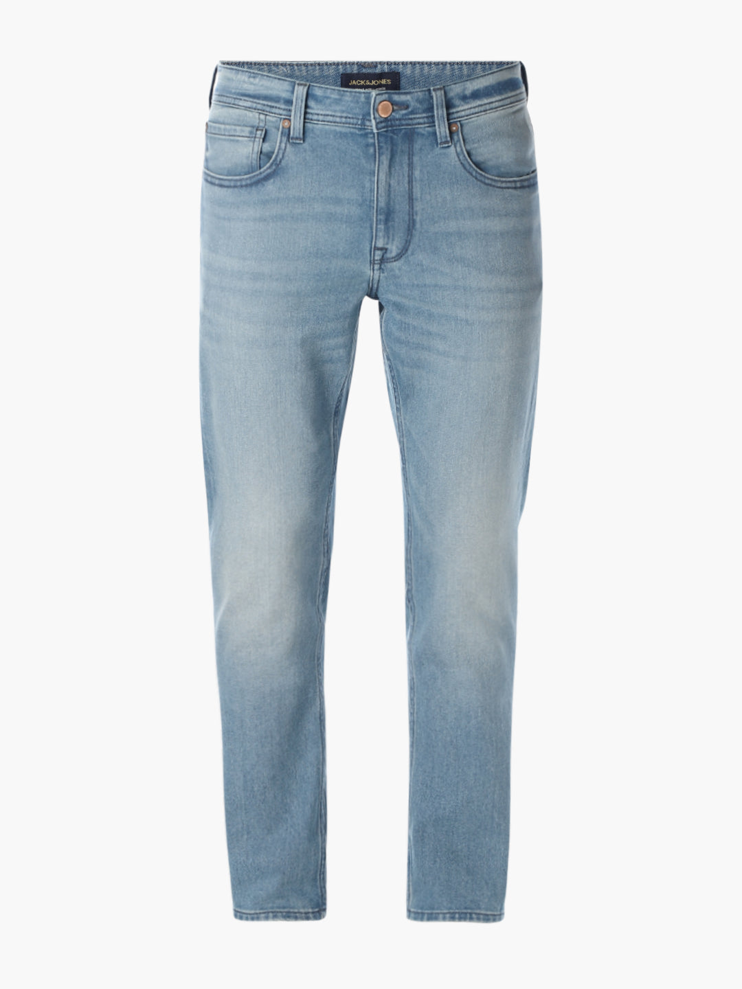 Light Blue Brak Cropped Slim Fit Jeans