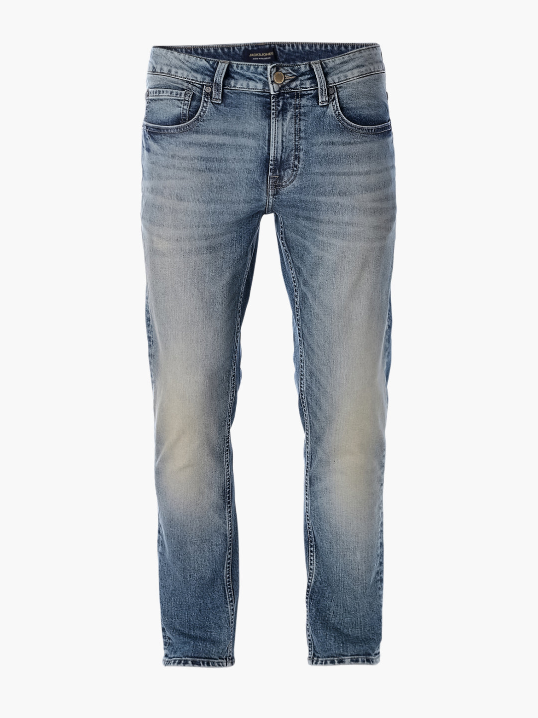 Washed Brak Slim Fit Jeans