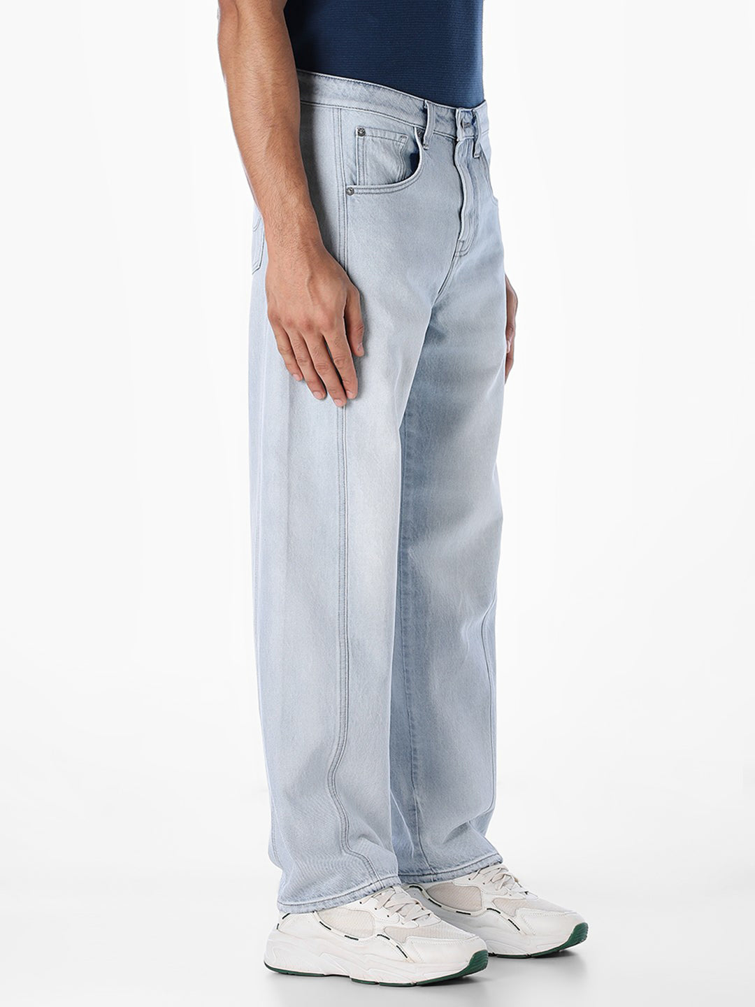 Light Blue Eddie Loose Fit Jeans