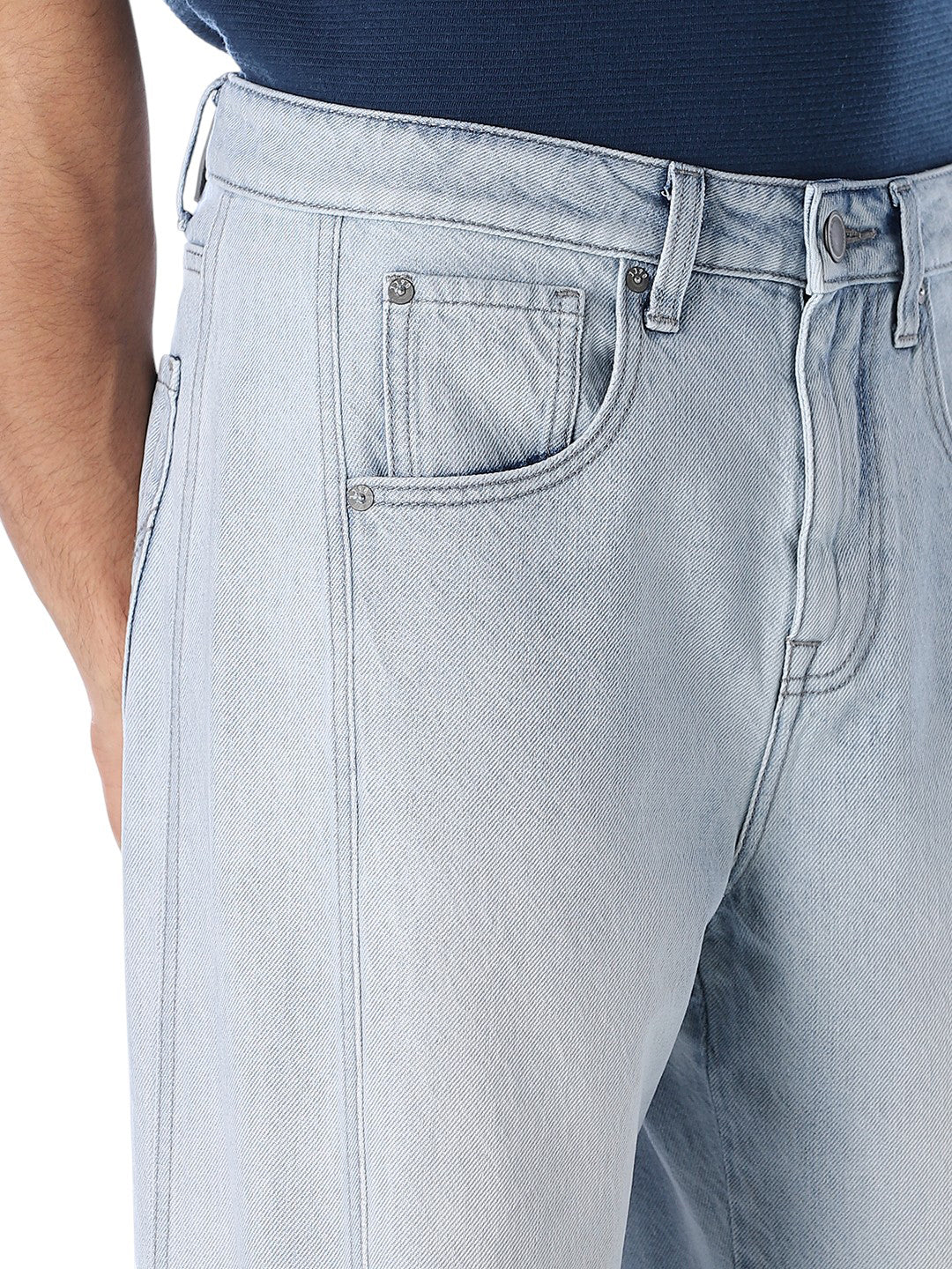 Light Blue Eddie Loose Fit Jeans
