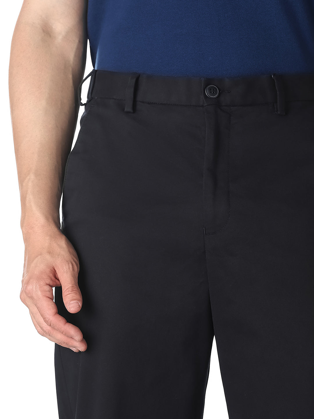 4 Pocket Cotton Slim Fit Pants