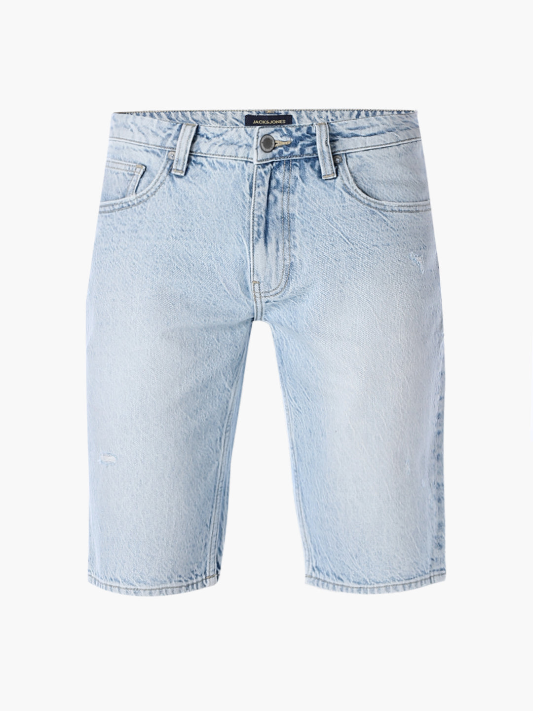 Light Blue 5 Pocket Denim Shorts