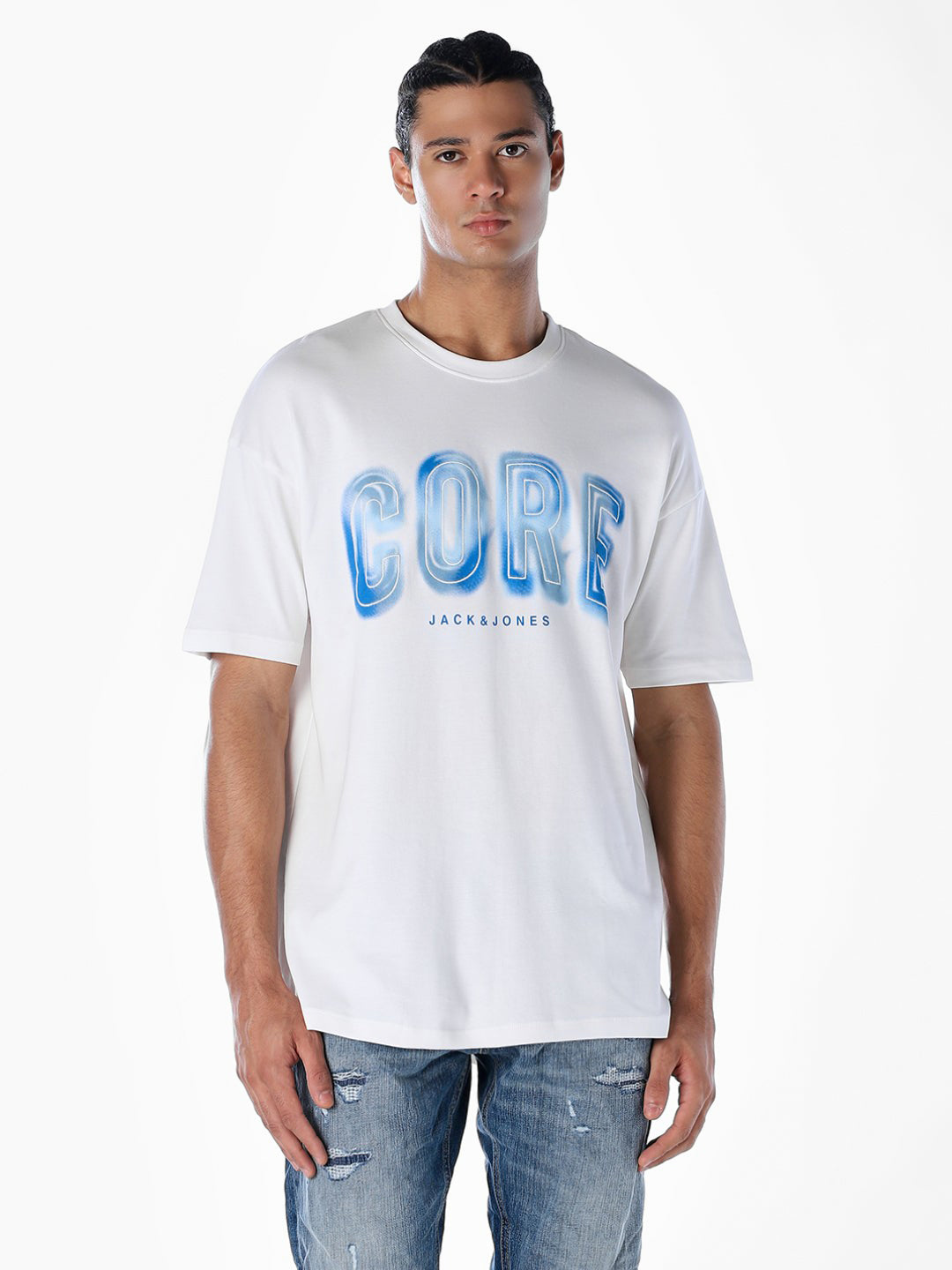 Typographic Logo Print T-shirt