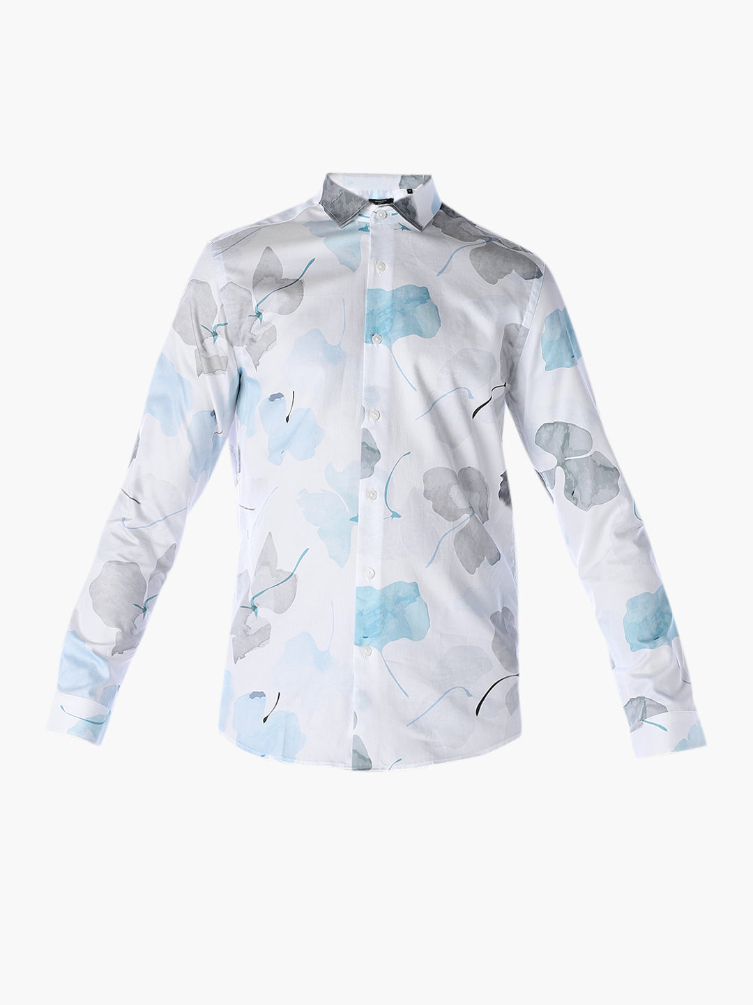 Floral Cotton Slim Fit Shirt