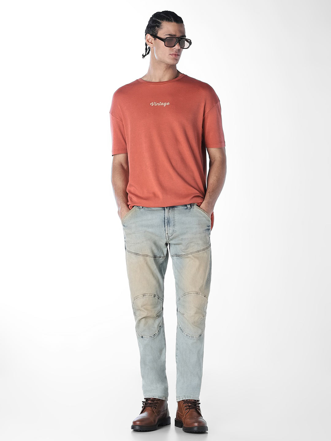 Cotton Printed Crew Neck T-shirt