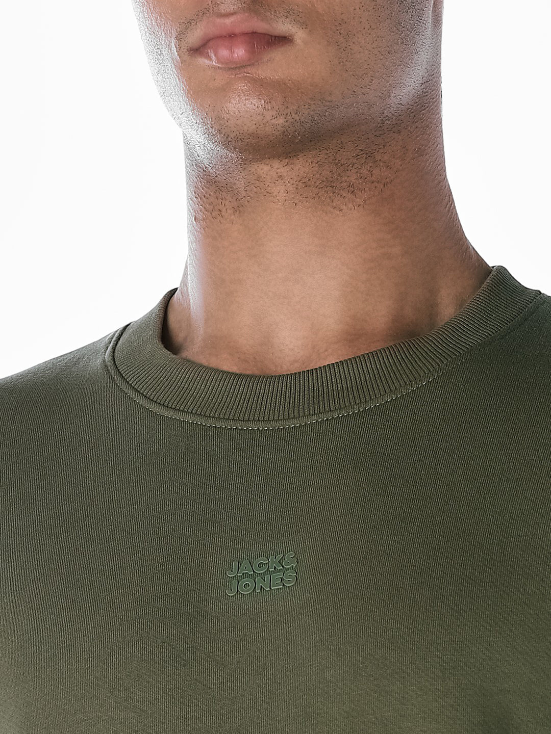 Green Crew Neck Sweatshirt