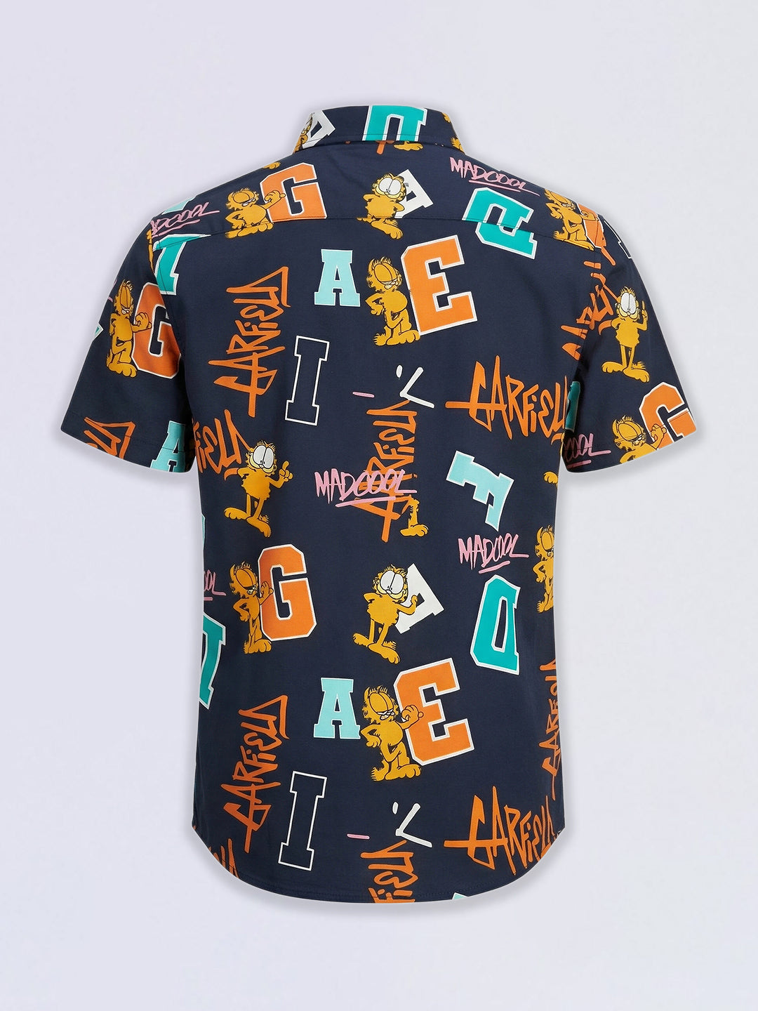Boys Garfield Print Cotton Shirt