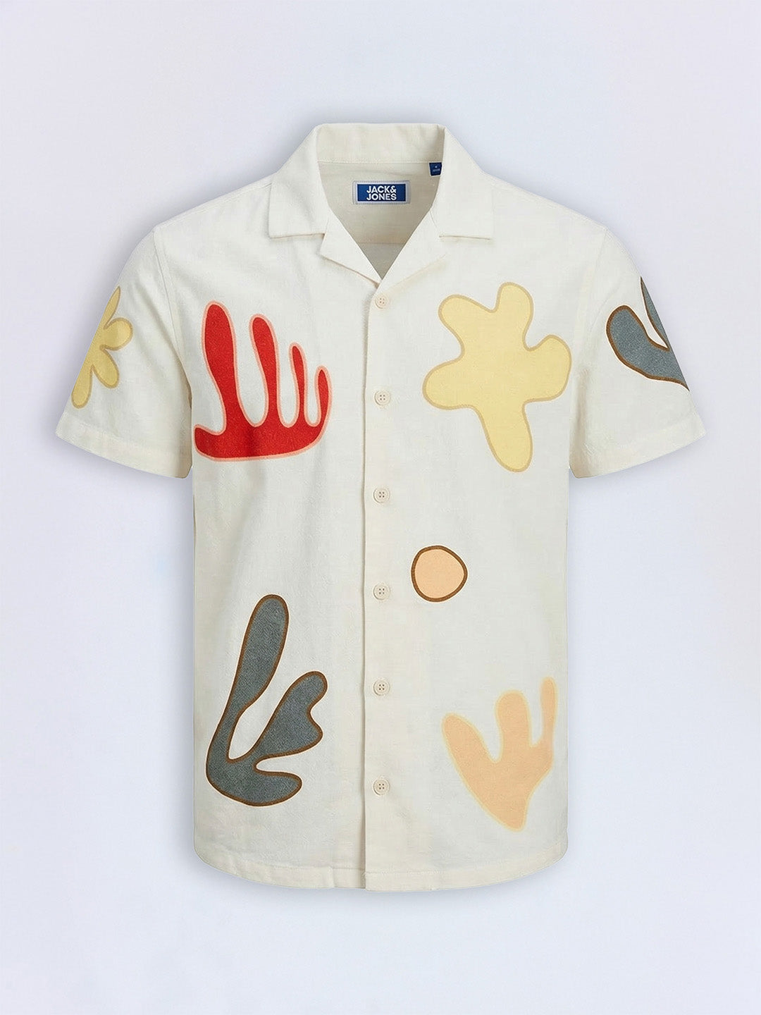 Boys Printed Cotton Shirt