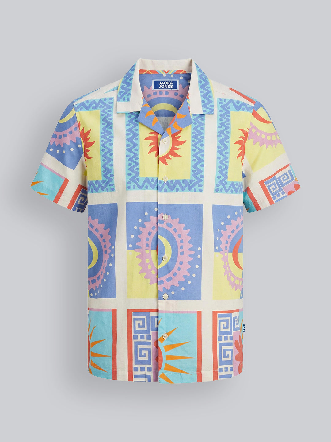 Boys Graphic Print Cotton Shirt
