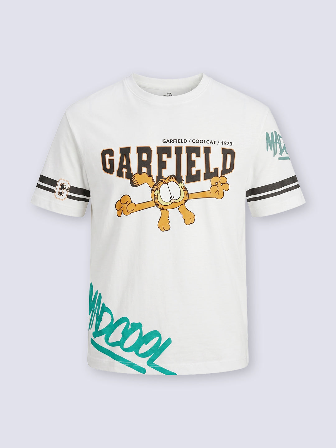 Boys Garfield Print Oversized T-shirt