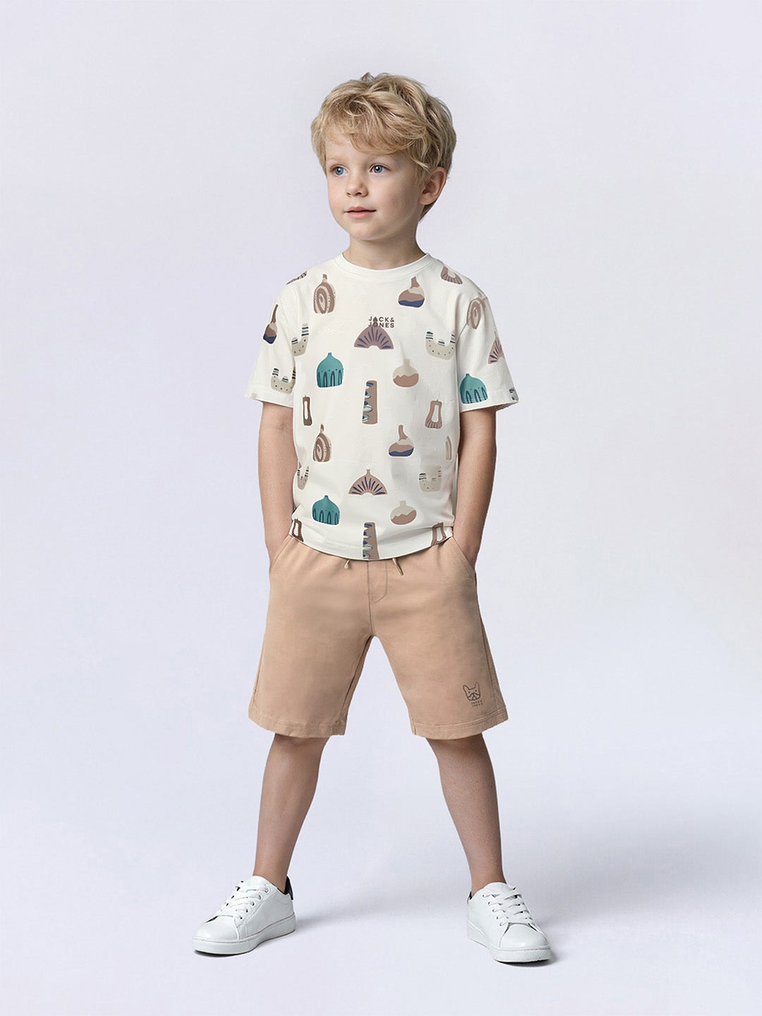 Boys Printed Oversized T-shirt
