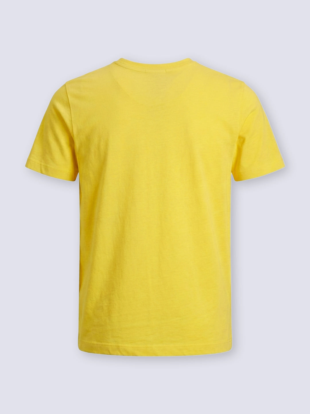 Boys Yellow Car Print T-shirt
