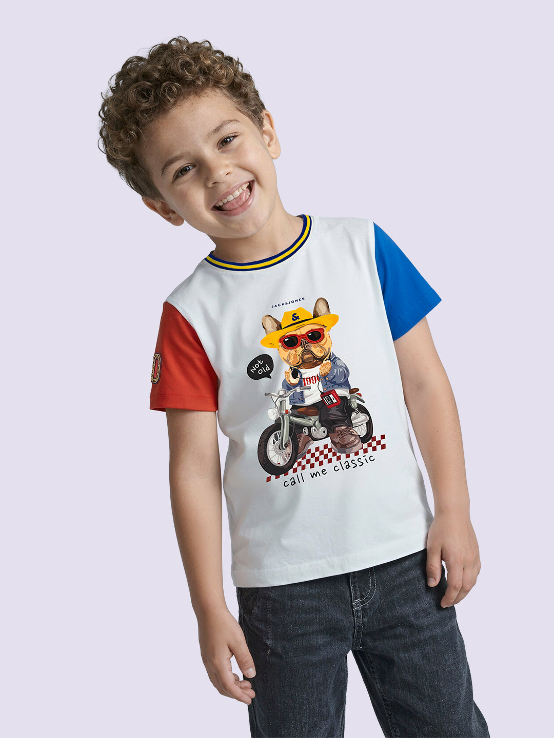 Boys Printed Cotton T-shirt