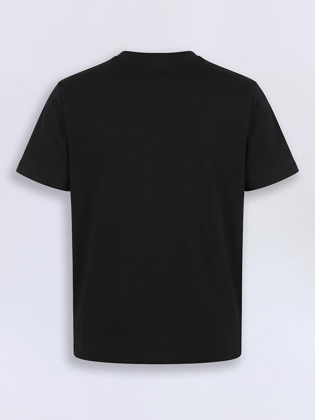 Boys Black Graphic Print T-shirt