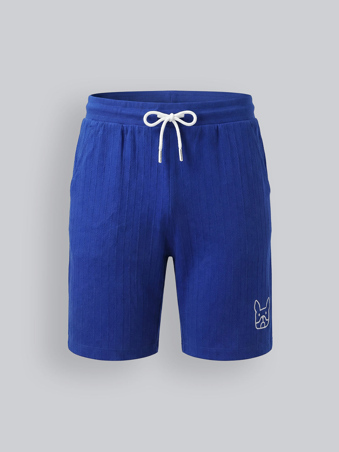 Boys Textured Casual Shorts