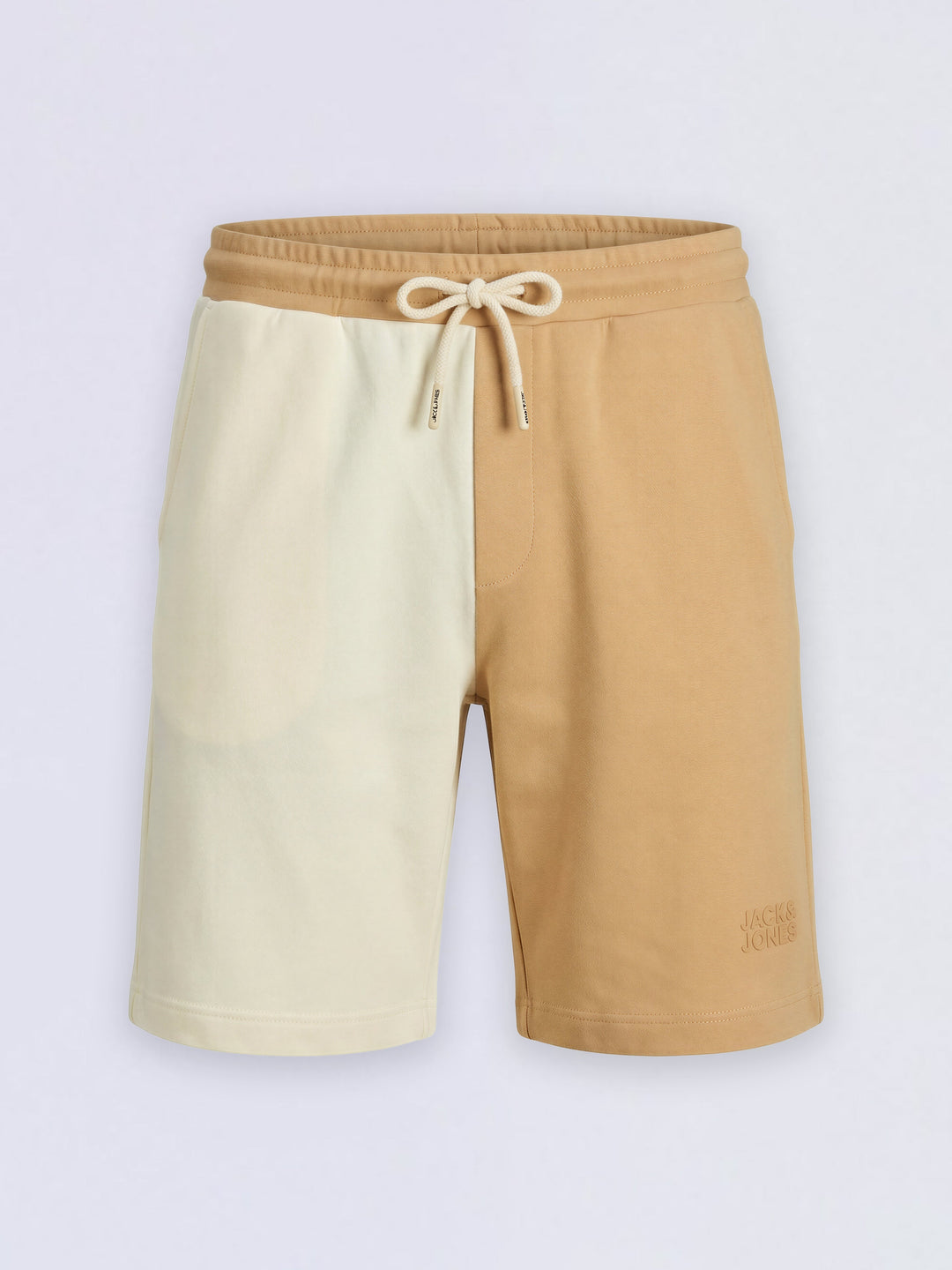 Boys Brown Colourblocked Shorts