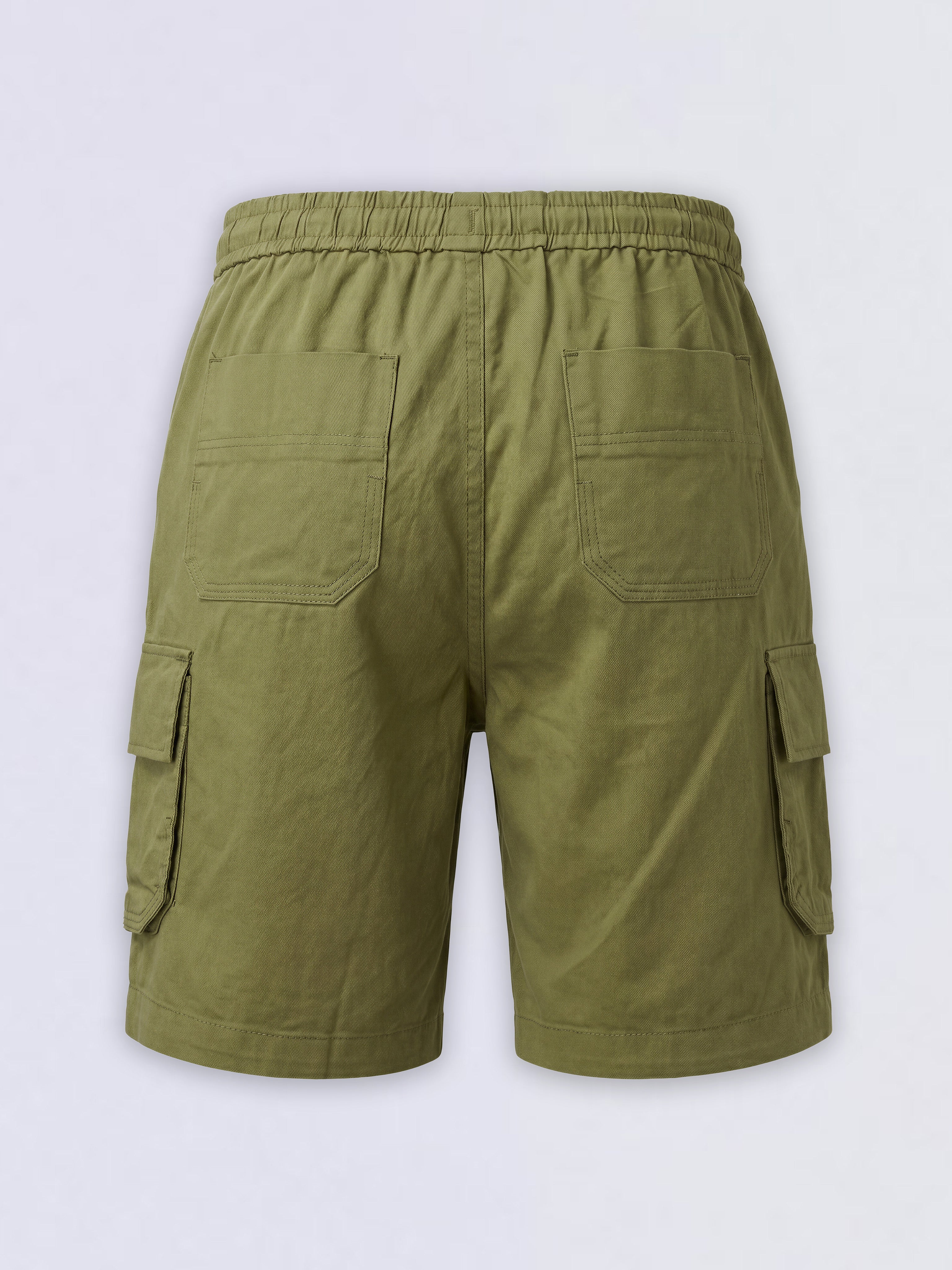 Boys Green 4 Pocket Cargo Shorts