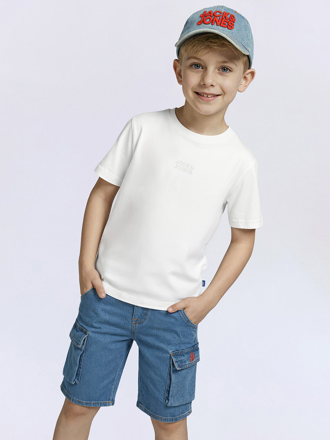 Boys White Oversized T-shirt