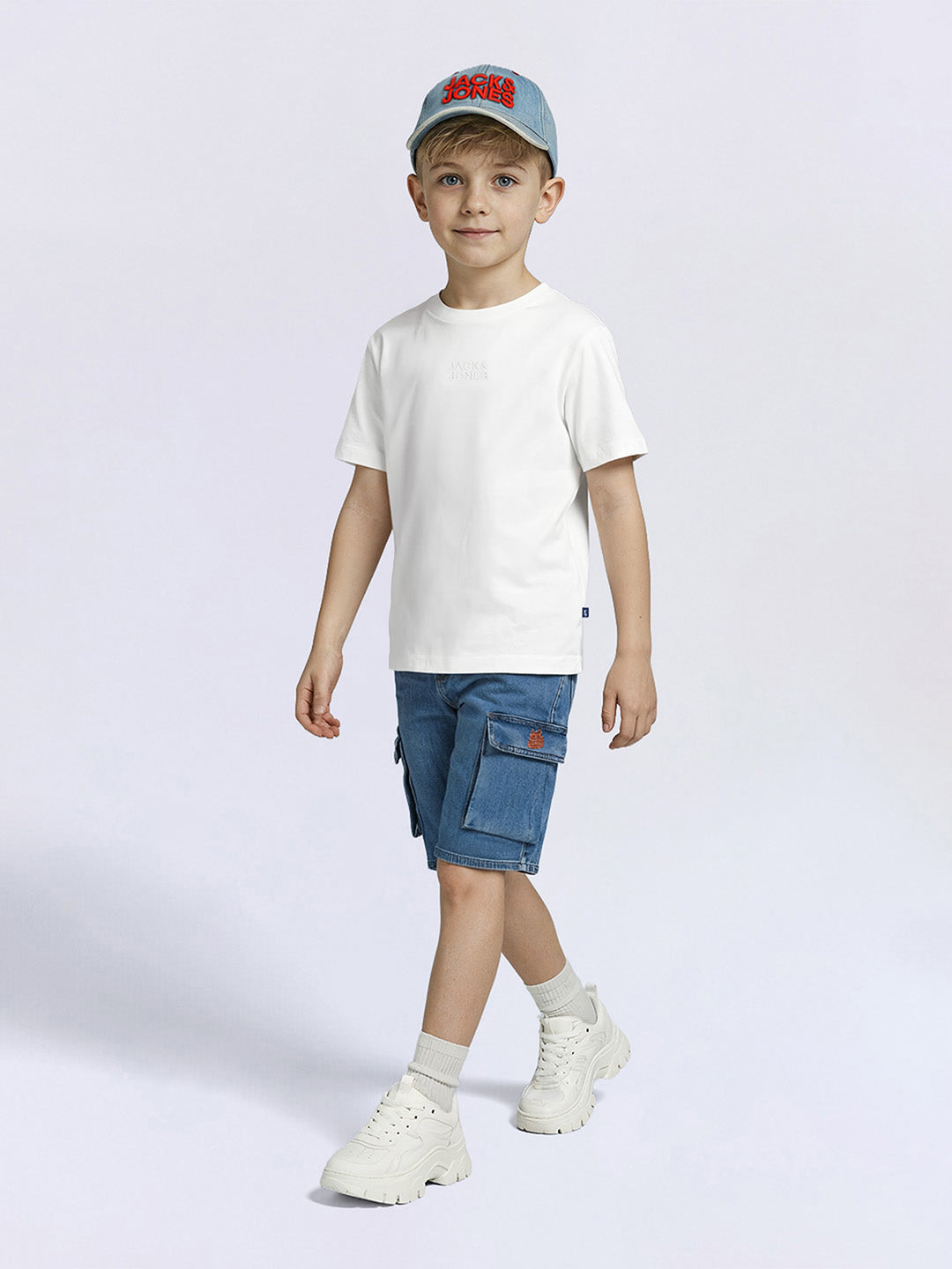 Boys White Oversized T-shirt