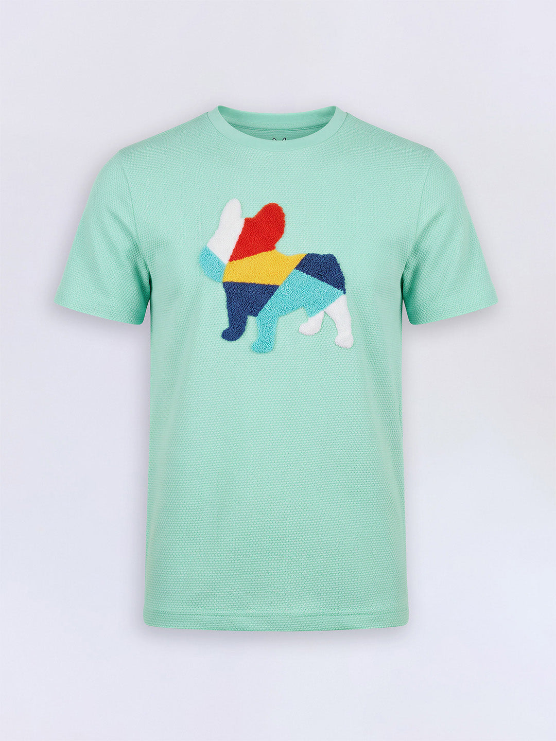 Boys Embroidered Doggo Print T-short