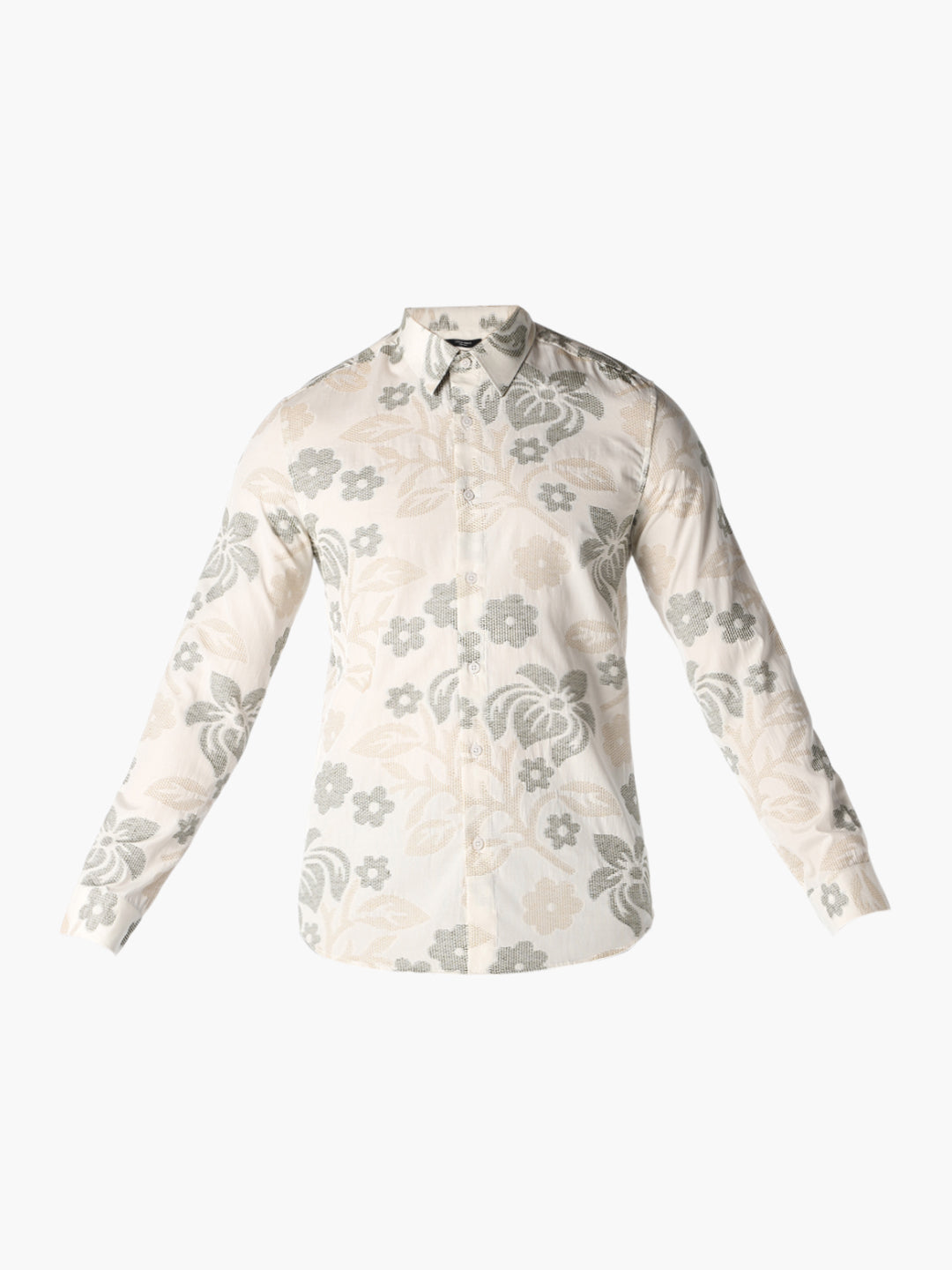 Floral Print Slim Fit Shirt