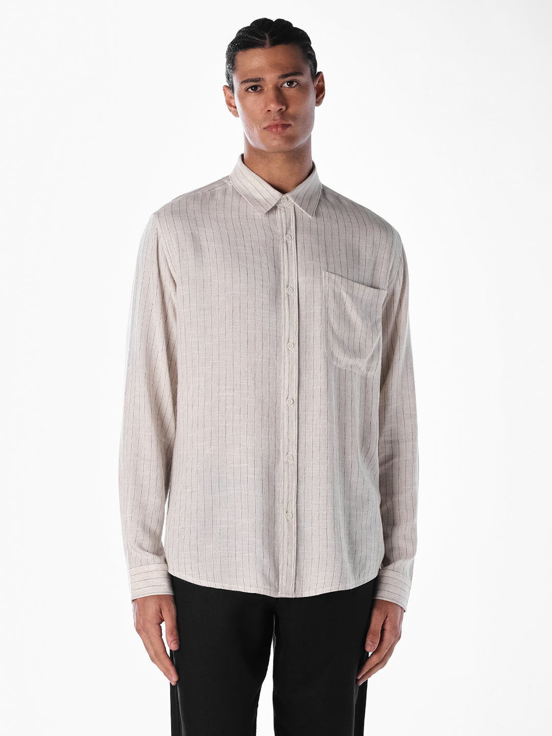 Slim Fit Striped Shirt