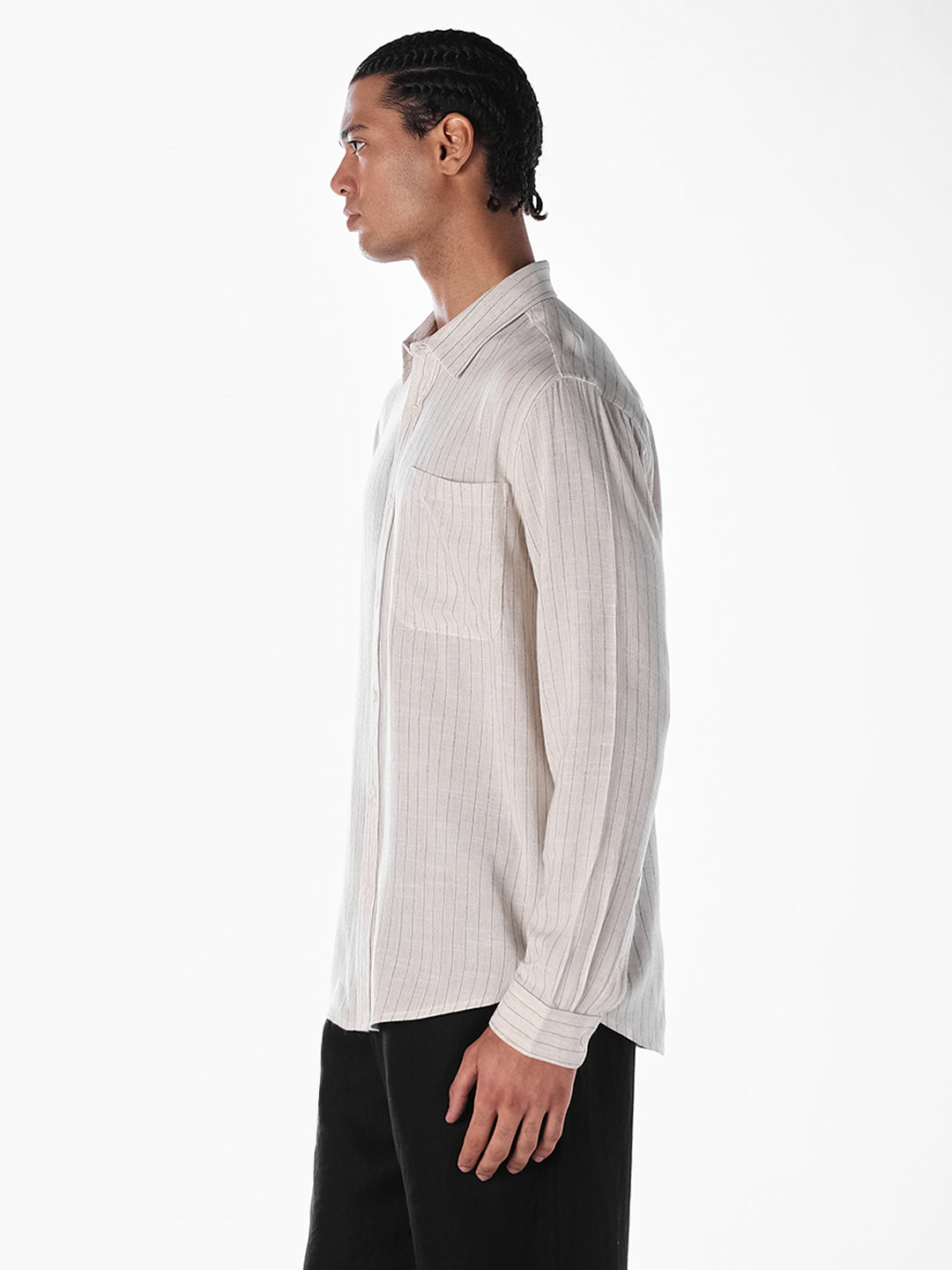 Slim Fit Striped Shirt