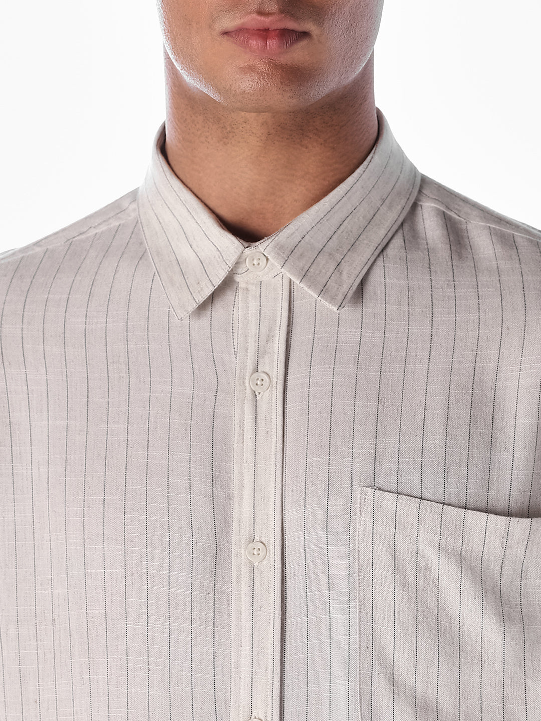 Slim Fit Striped Shirt