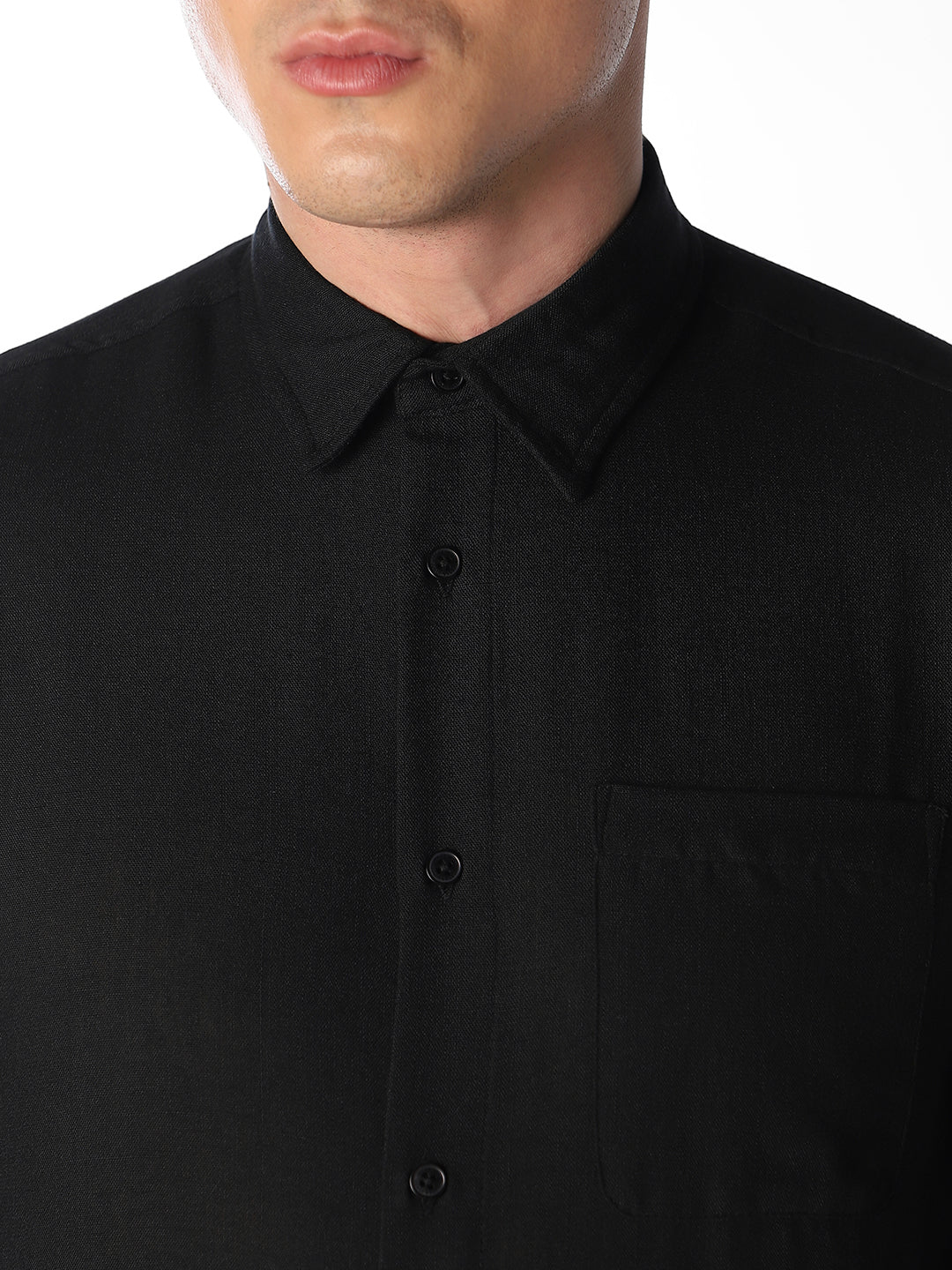Black Regular Fit Shirt