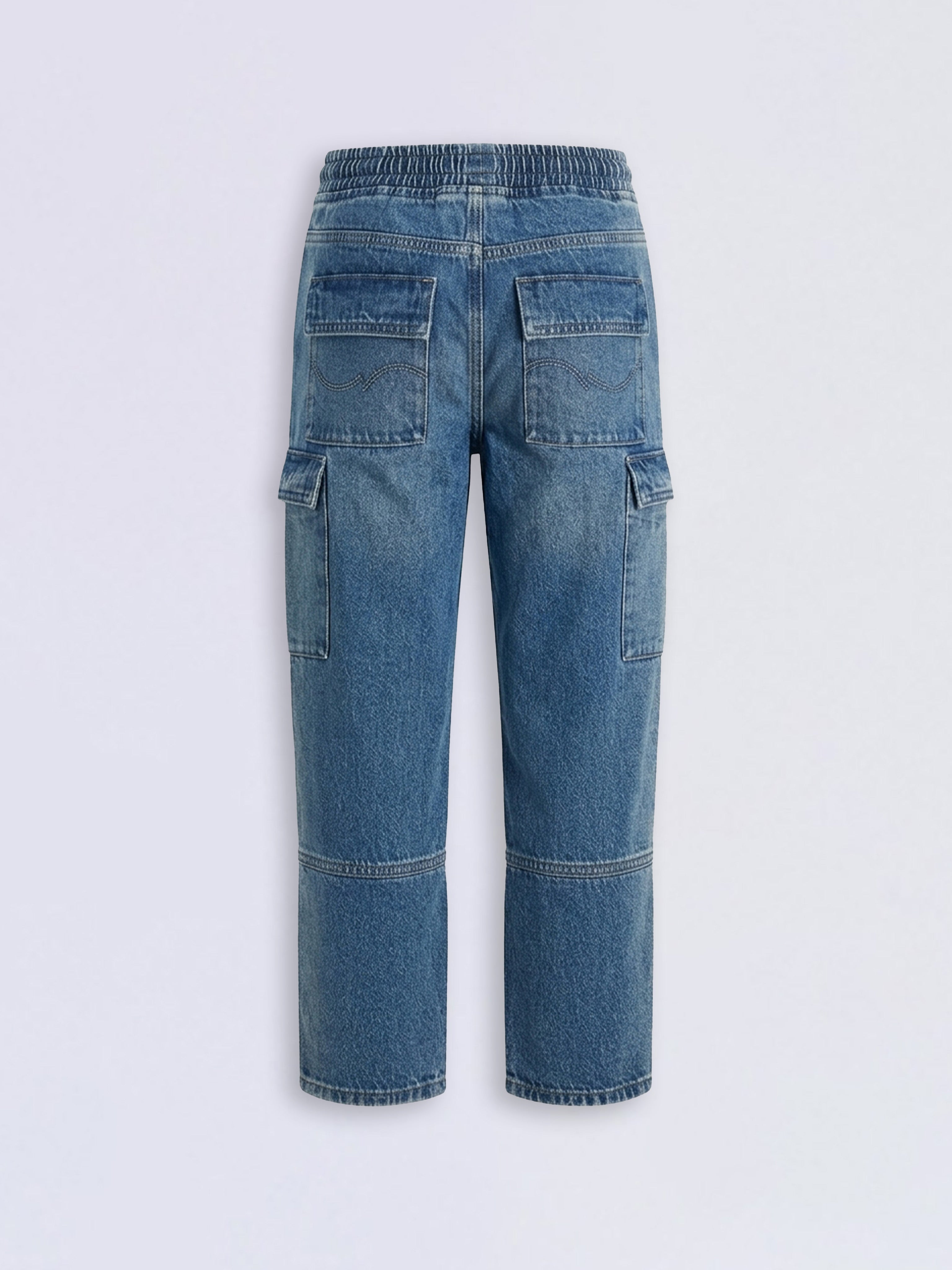 Boys Blue 6 Pocket Regular Fit Jeans