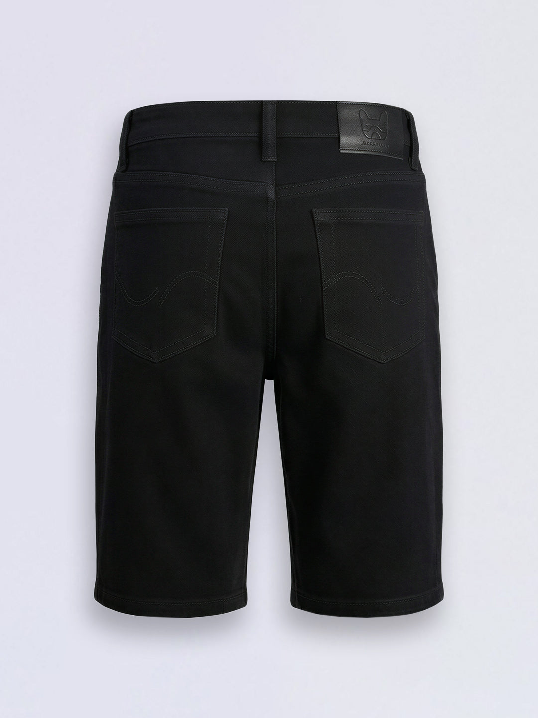 Boys Black 5 Pocket Denim Shorts