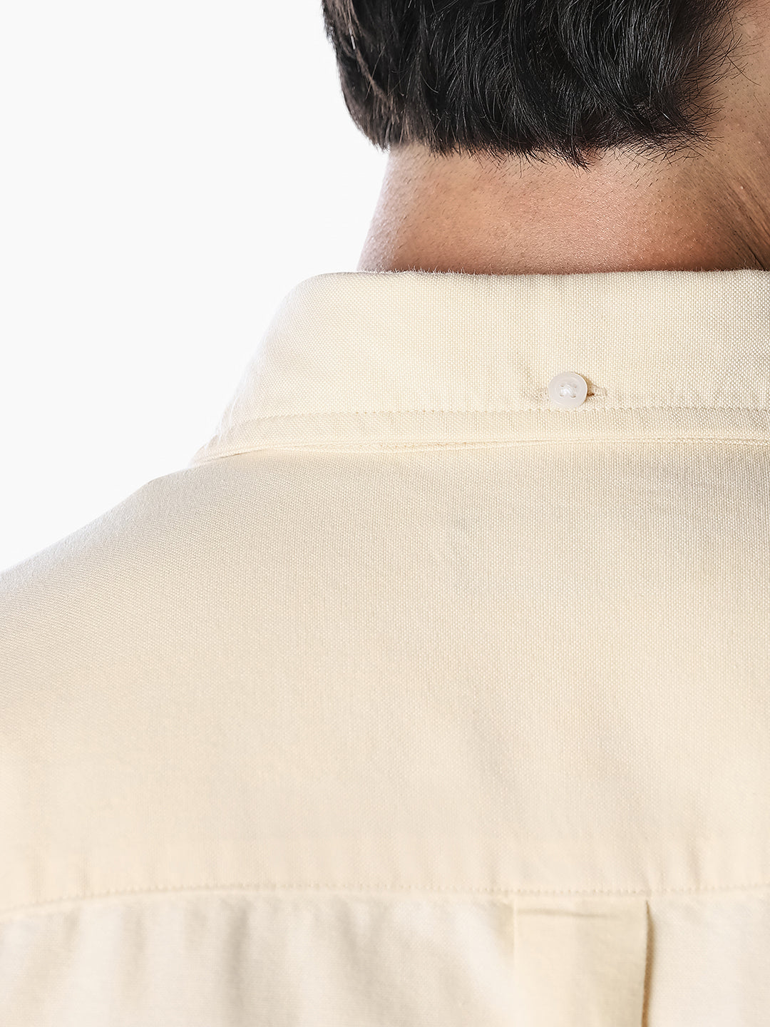 Yellow Oxford Weave Shirt