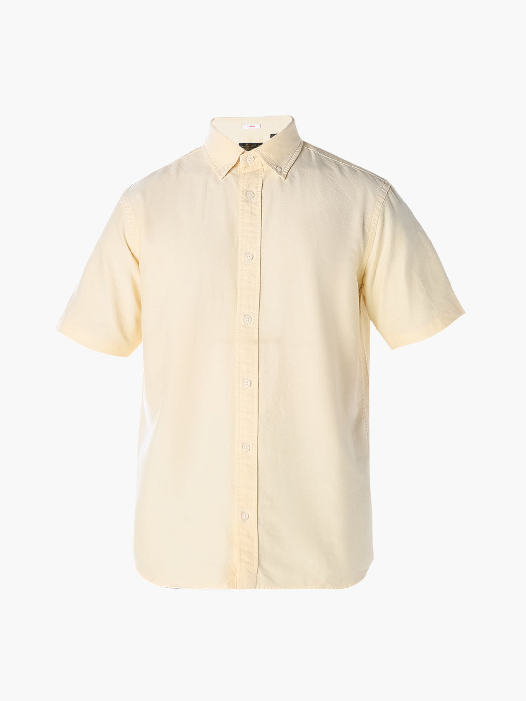Yellow Oxford Weave Shirt