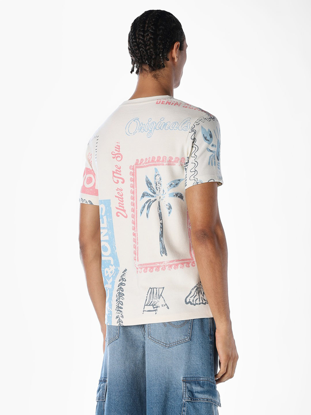 Printed Cotton Oversized T-shirt