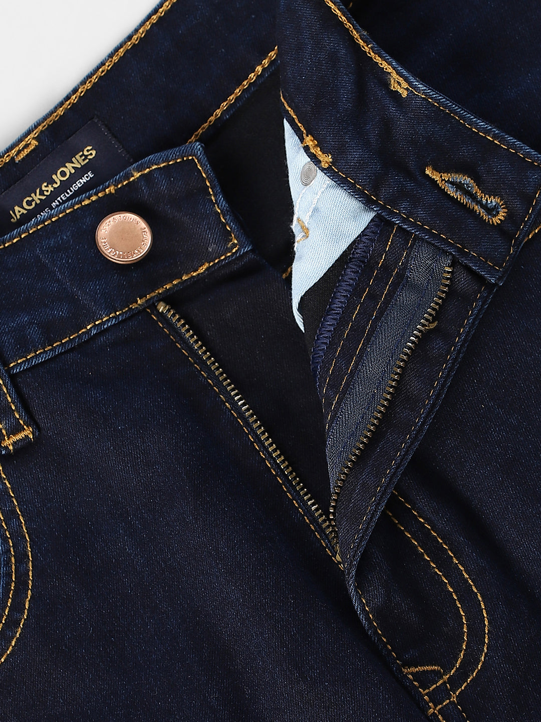 Contrast Stitch Cliff Bootcut Jeans