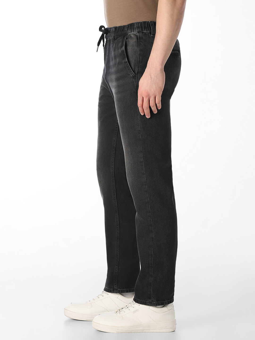 Black 5 Pocket Paul Anti Fit Jeans