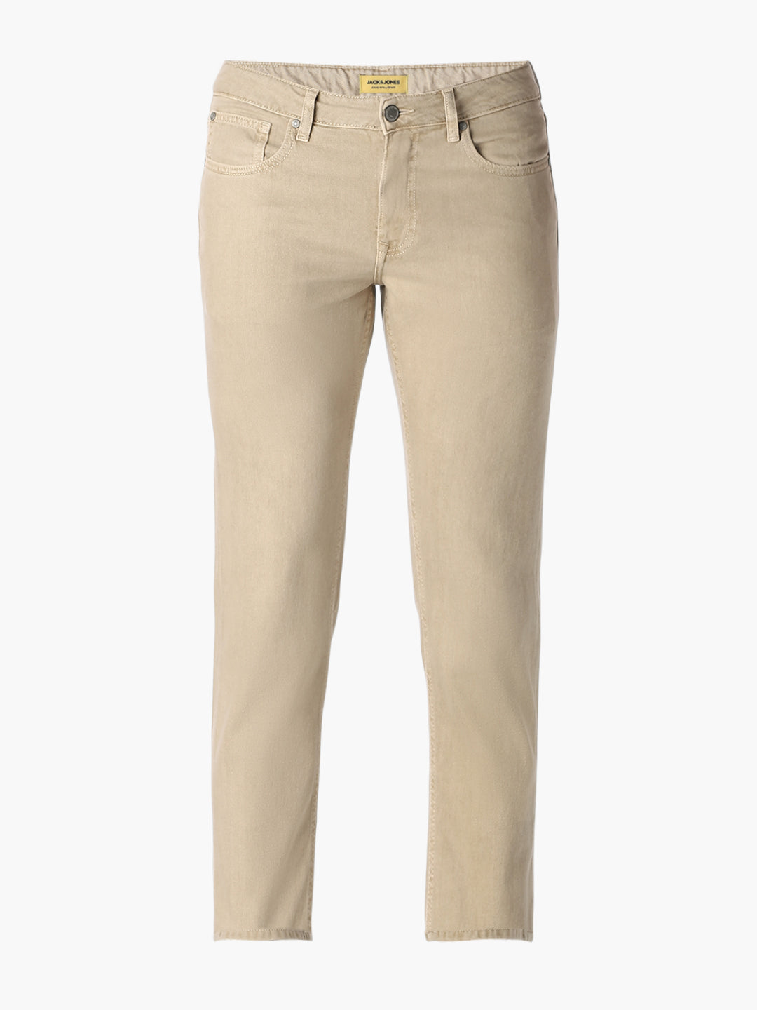 Beige Clark Regular Fit Jeans