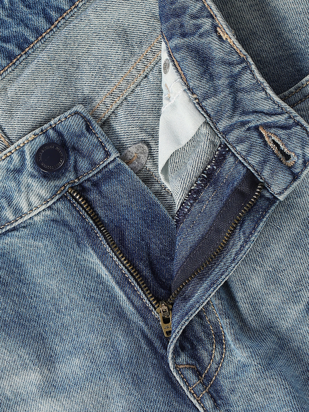 5 Pocket Panel Detailing Denim Shorts