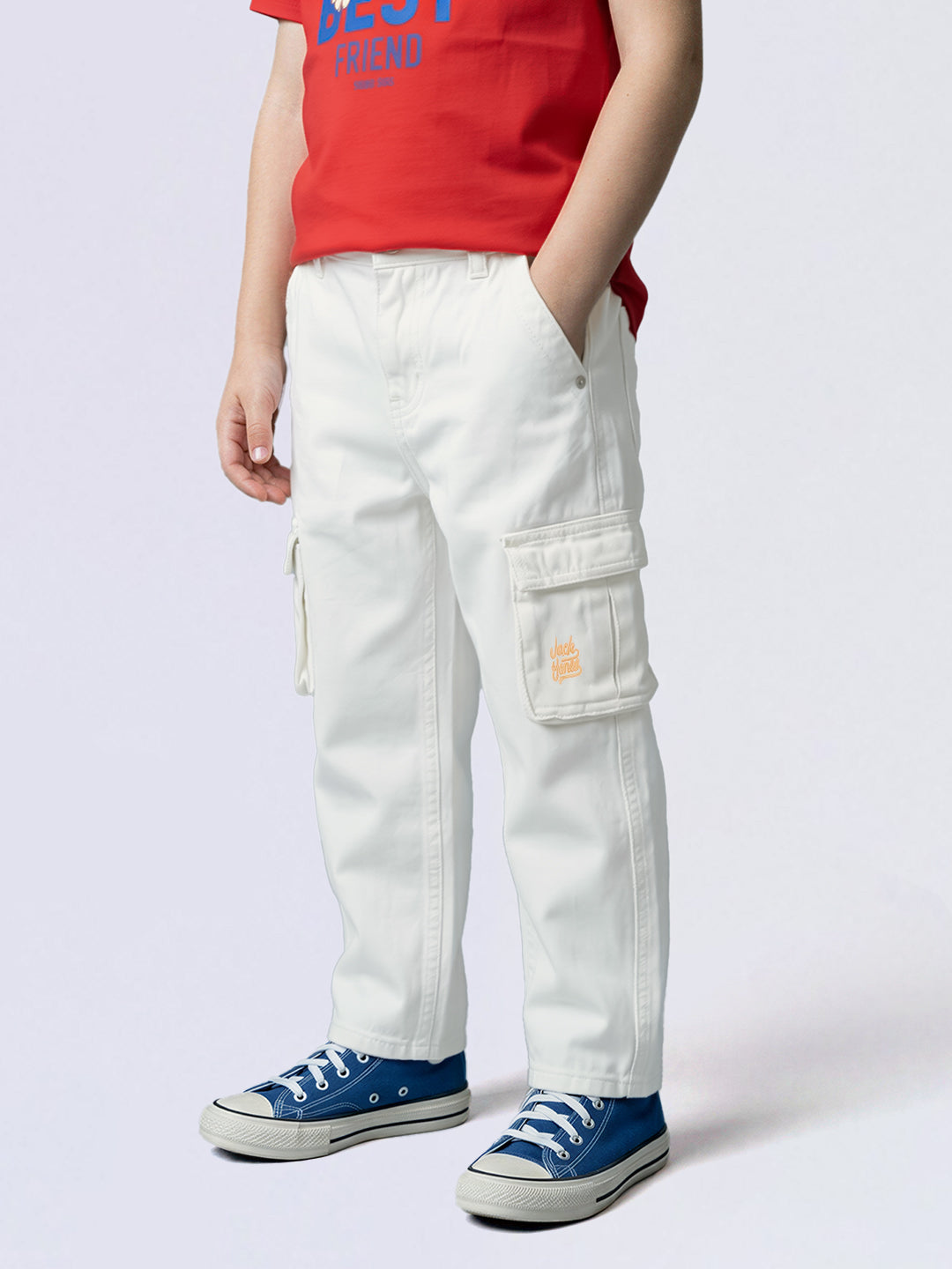 Boys 6 Pocket Loose Fit Jeans