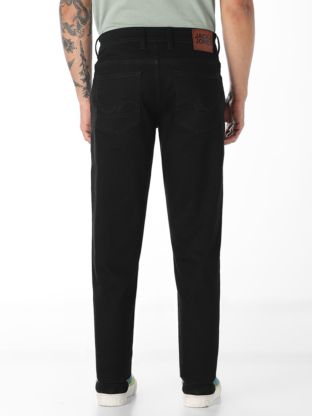 Black 5 Pocket Clark Regular Fit Jeans