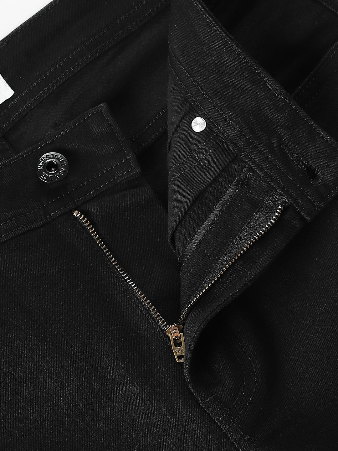 Black 5 Pocket Clark Regular Fit Jeans