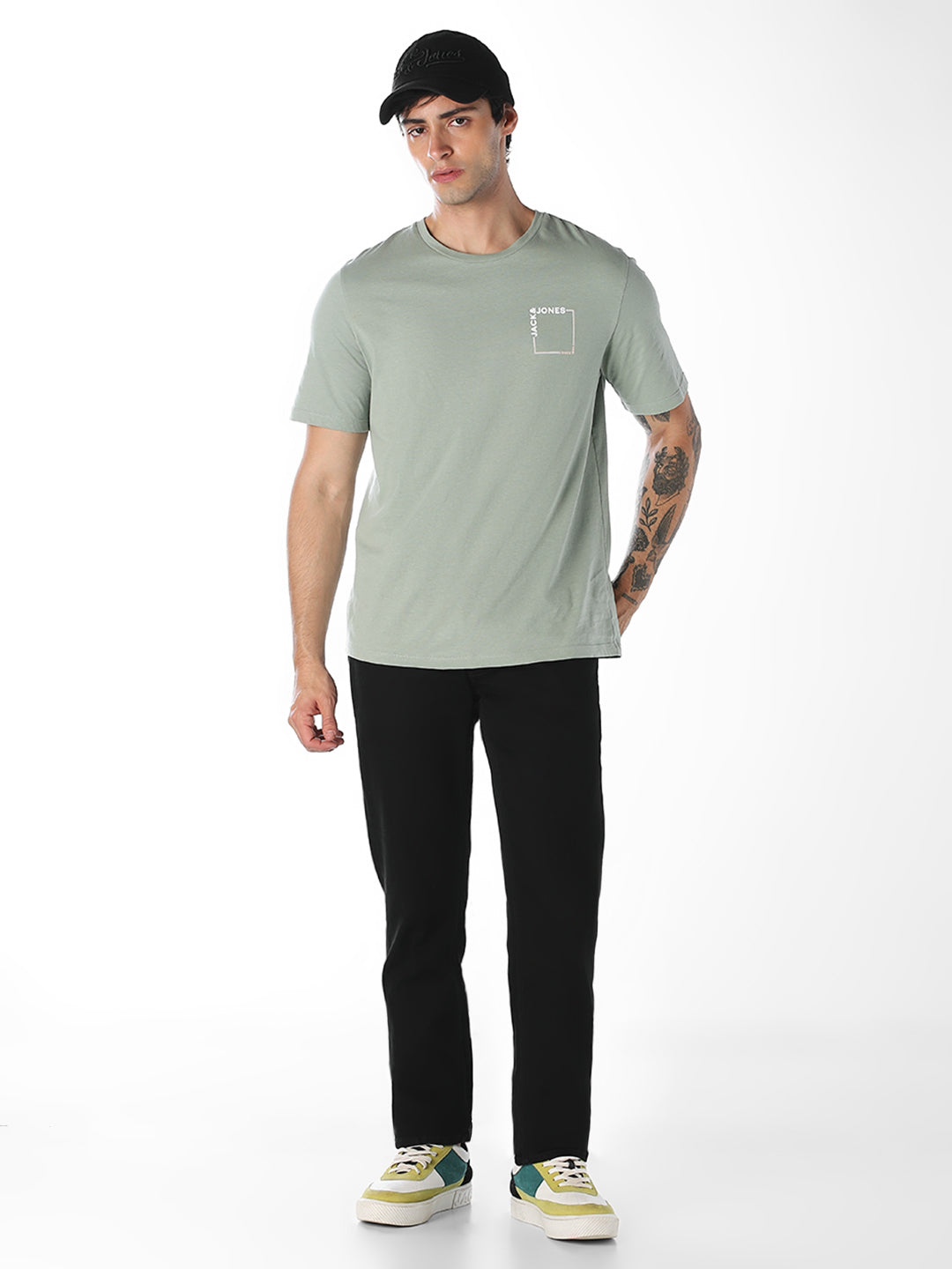 Black 5 Pocket Clark Regular Fit Jeans