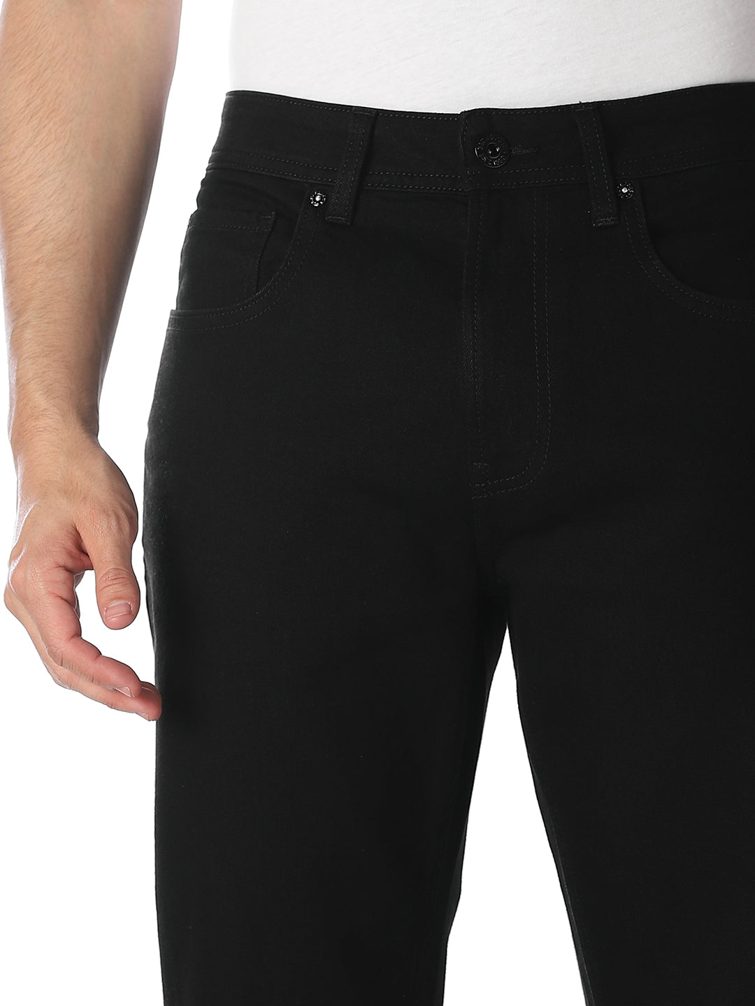 Black 5 Pocket Cliff Bootcut Jeans