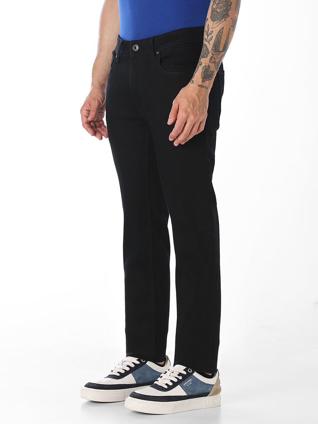 Black 5 Pocket Ben Skinny Jeans