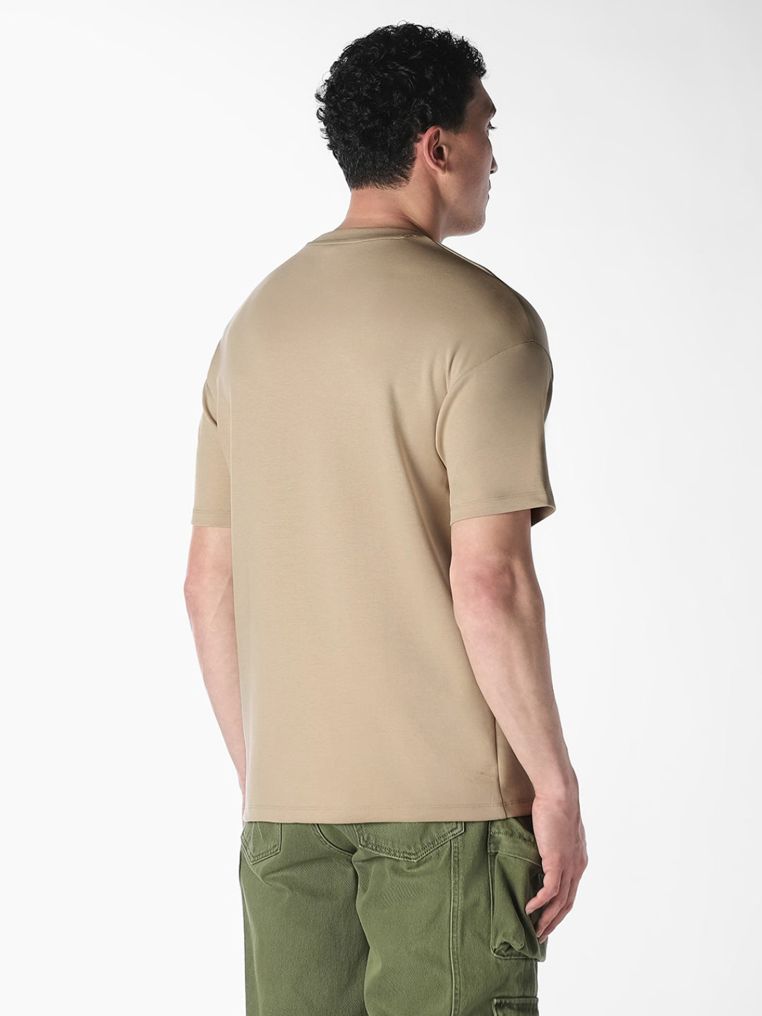 Brown SpongeBob Oversized T-shirt