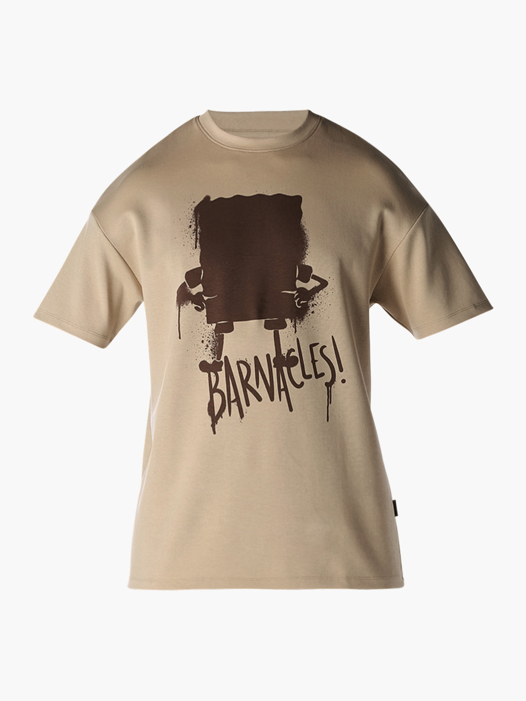 Brown SpongeBob Oversized T-shirt