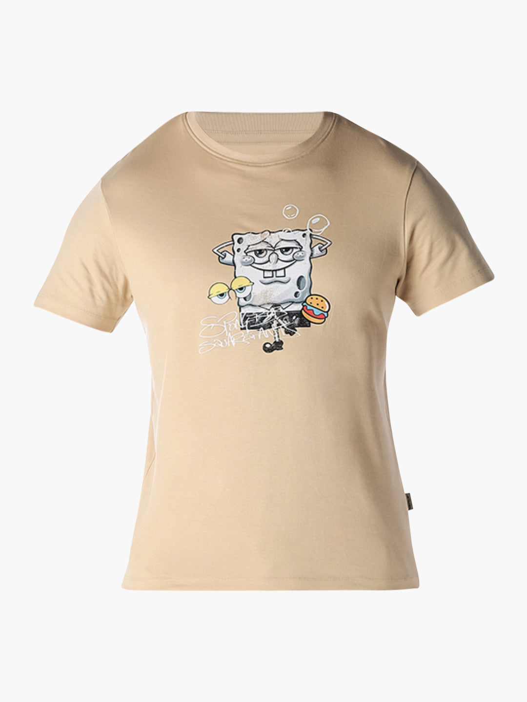 SpongeBob Printed Regular Fit T-Shirt